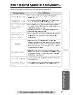 Preview for 47 page of Panasonic KXTG5055W - 5.8GHZ FHSS CDL Operating Instructions Manual