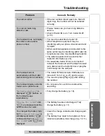 Preview for 49 page of Panasonic KXTG5055W - 5.8GHZ FHSS CDL Operating Instructions Manual