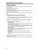 Preview for 52 page of Panasonic KXTG5055W - 5.8GHZ FHSS CDL Operating Instructions Manual