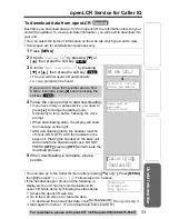 Preview for 53 page of Panasonic KXTG5055W - 5.8GHZ FHSS CDL Operating Instructions Manual