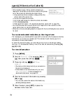 Preview for 54 page of Panasonic KXTG5055W - 5.8GHZ FHSS CDL Operating Instructions Manual