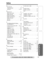 Preview for 59 page of Panasonic KXTG5055W - 5.8GHZ FHSS CDL Operating Instructions Manual