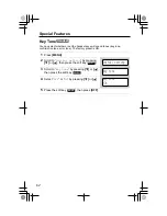 Preview for 62 page of Panasonic KXTG5243 - KXTG5240M TOT 3 H/S Operating Instructions Manual