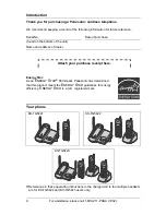 Предварительный просмотр 4 страницы Panasonic KXTG5421S Operating Instructions Manual