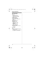 Preview for 10 page of Panasonic KXTG5511FX Operating Instructions Manual