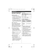 Preview for 12 page of Panasonic KXTG5511FX Operating Instructions Manual