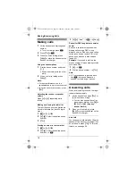 Preview for 18 page of Panasonic KXTG5511FX Operating Instructions Manual