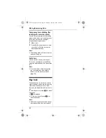 Preview for 20 page of Panasonic KXTG5511FX Operating Instructions Manual