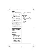 Preview for 22 page of Panasonic KXTG5511FX Operating Instructions Manual