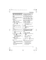 Preview for 29 page of Panasonic KXTG5511FX Operating Instructions Manual