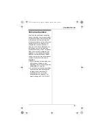 Preview for 45 page of Panasonic KXTG5511FX Operating Instructions Manual