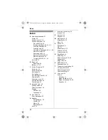 Preview for 58 page of Panasonic KXTG5511FX Operating Instructions Manual