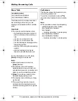 Предварительный просмотр 18 страницы Panasonic KXTG6052B Operating Instructions Manual