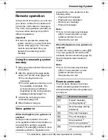 Предварительный просмотр 33 страницы Panasonic KXTG6052B Operating Instructions Manual