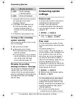 Предварительный просмотр 34 страницы Panasonic KXTG6052B Operating Instructions Manual