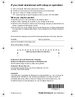 Preview for 56 page of Panasonic KXTG6052B Operating Instructions Manual