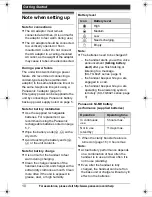 Preview for 10 page of Panasonic KXTG6423 - EXPAND DIGITAL PHONE Operating Instructions Manual