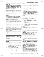 Предварительный просмотр 15 страницы Panasonic KXTG6423 - EXPAND DIGITAL PHONE Operating Instructions Manual