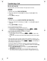 Предварительный просмотр 60 страницы Panasonic KXTG6500B - 2LINE 5.8G MULTI H/S Operating Instructions Manual