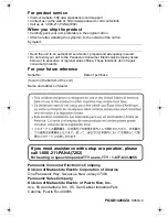 Предварительный просмотр 108 страницы Panasonic KXTG6500B - 2LINE 5.8G MULTI H/S Operating Instructions Manual