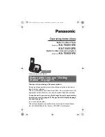 Panasonic KXTG6511FX Operating Instructions Manual предпросмотр