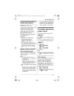 Предварительный просмотр 39 страницы Panasonic KXTG6511FX Operating Instructions Manual