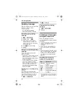 Предварительный просмотр 40 страницы Panasonic KXTG6511FX Operating Instructions Manual