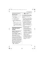 Предварительный просмотр 43 страницы Panasonic KXTG6511FX Operating Instructions Manual