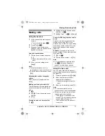 Предварительный просмотр 17 страницы Panasonic KXTG6591E Operating Instructions Manual