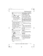 Предварительный просмотр 19 страницы Panasonic KXTG6591E Operating Instructions Manual