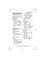 Предварительный просмотр 21 страницы Panasonic KXTG6591E Operating Instructions Manual