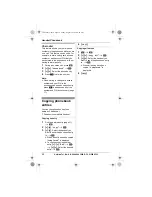 Предварительный просмотр 22 страницы Panasonic KXTG6591E Operating Instructions Manual