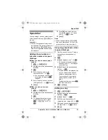 Предварительный просмотр 23 страницы Panasonic KXTG6591E Operating Instructions Manual