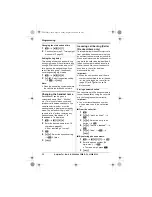 Предварительный просмотр 34 страницы Panasonic KXTG6591E Operating Instructions Manual