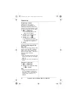 Предварительный просмотр 36 страницы Panasonic KXTG6591E Operating Instructions Manual