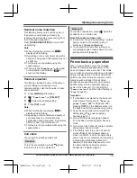 Предварительный просмотр 19 страницы Panasonic KXTG6841 Operating Instructions Manual