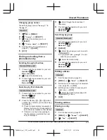 Предварительный просмотр 23 страницы Panasonic KXTG6841 Operating Instructions Manual