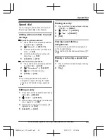 Предварительный просмотр 25 страницы Panasonic KXTG6841 Operating Instructions Manual