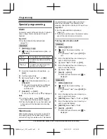 Предварительный просмотр 32 страницы Panasonic KXTG6841 Operating Instructions Manual