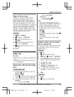 Предварительный просмотр 37 страницы Panasonic KXTG6841 Operating Instructions Manual