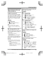 Предварительный просмотр 43 страницы Panasonic KXTG6841 Operating Instructions Manual