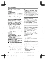 Предварительный просмотр 44 страницы Panasonic KXTG6841 Operating Instructions Manual