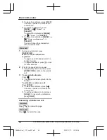 Предварительный просмотр 50 страницы Panasonic KXTG6841 Operating Instructions Manual