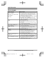 Предварительный просмотр 52 страницы Panasonic KXTG6841 Operating Instructions Manual