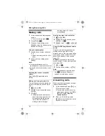 Preview for 18 page of Panasonic KXTG7511FX Operating Instructions Manual