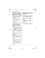 Preview for 20 page of Panasonic KXTG7511FX Operating Instructions Manual