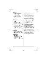 Preview for 22 page of Panasonic KXTG7511FX Operating Instructions Manual