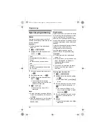 Preview for 30 page of Panasonic KXTG7511FX Operating Instructions Manual