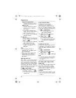 Preview for 34 page of Panasonic KXTG7511FX Operating Instructions Manual