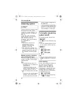 Preview for 42 page of Panasonic KXTG7511FX Operating Instructions Manual